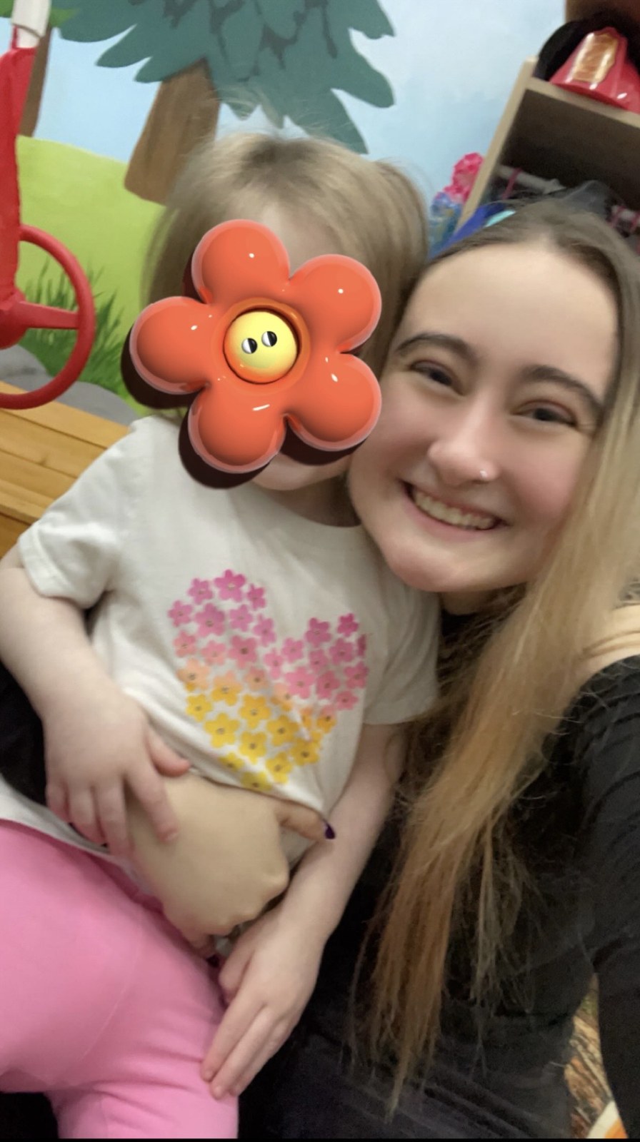 Courtney with kids